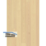 TILO Puristico Landhausdiele Esche wei�, Harmony, geb�rstet, ge�lt