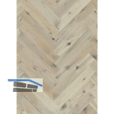 SOLIDO Fischgr�t Eiche kraftvoll leicht geb�rstet, wei� ge�lt, 14 mm