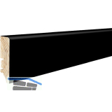 SOLIDO Sockelleiste schwarz foliert 16/60