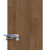 SOLIDO Landhausdiele Esche Haselnuss, leicht geb�rstet, braun ge�lt, 14 mm