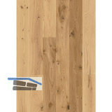 SOLIDO Landhausdiele Eiche lebhaft Grande, geb�rstet lackiert, 14 mm