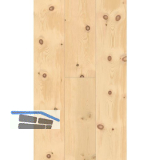 TILO Bodenmuster Landhausdiele Natur!Pur Zirbe, geb�rstet ge�lt