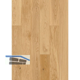 SOLIDO Landhausdiele Eiche ruhig, leicht geb�rstet, natur ge�lt, 14 mm