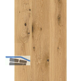 SOLIDO Bodenmuster Landhausdiele Eiche lebhaft, leicht geb�rstet, natur ge�lt