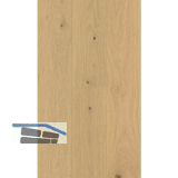 TILO Bodenmuster Landhausdiele Natur!Pur Eiche Alpin, geb�rstet ge�lt