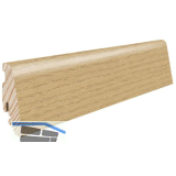 HARO Massiv-Sockelleiste furniert Eiche invisible strukturiert ge�lt, 19x58