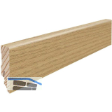 HARO Sockelleiste furniert, Eiche invisible strukturiert ge�lt, 16/58