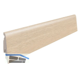 HARO Laminat Sockelleiste Designholz Harmony / Eiche Eleganza cremewei�, 19/58