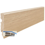 HARO Laminat Aqua Sockelleiste Eiche Melina/ Eleganza puro wasserresistent 15/80