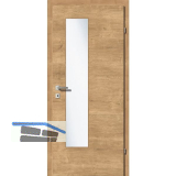 SOLIDO Smart Innent�re CPL Asteiche strukt. quer GL EN-S Rechts TBA 800/2030 mm