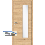 SOLIDO Smart Innent�re CPL Saloon Eiche quer GL EN-B Rechts TBA 750/2030 mm