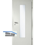 SOLIDO Smart Innent�re CPL Nebelgrau GL EN-M Rechts TBA 850/2030 mm