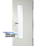 SOLIDO Smart Innent�re CPL Nebelgrau GL EN-S Rechts TBA 900/2030 mm