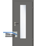 SOLIDO Smart Innent�re CPL Titangrau GL EN-M Rechts TBA 800/2030 mm