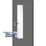 SOLIDO Smart Innent�re CPL Titangrau GL EN-S Links TBA 800/2030 mm