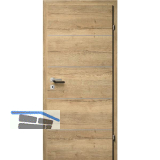 SOLIDO Smart Innent�re CPL Ripped Eiche quer 4 Lisene VB LI TBA 950/2030 mm