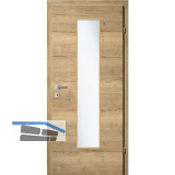 SOLIDO Smart Innent�re CPL Ripped Eiche quer GL EN-M Rechts TBA 900/2030 mm