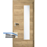 SOLIDO Smart Innent�re CPL Ripped Eiche quer GL EN-B Rechts TBA 750/2030 mm