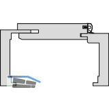 SOLIDO Fertigholzzarge Creativ E Spliteiche ge�lt Rechts 850/2010/110 mm