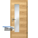 SOLIDO Smart Innent�re Eiche hell quer lackiert GL EN-S Links TBA 950/2030 mm