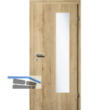 SOLIDO Smart Innent�re CPL Ripped Eiche l�ngs GL EN-B Links TBA 850/2030 mm