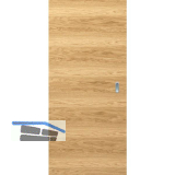 SOLIDO Smart Schiebet�re Eiche hell quer lackiert, 920x2070 mm