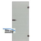 SOLIDO Ganzglast�re Edelstein Diamant klar Beschl�ge PZ silber, 721/2013 Links