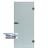 SOLIDO Ganzglast�re Edelstein Smaragd wei� Beschl�ge PZ silber, 721/2013 Links