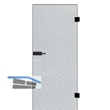 SOLIDO Ganzglast�re Edelstein Brillant klar Beschl�ge PZ schwarz, 871/2013 RE