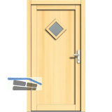 Doors Nebeneingangst�r NET S6, Eiche Rechts