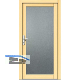 Doors Nebeneingangst�r NET S2, Eiche Links