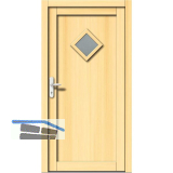 Doors Nebeneingangst�r NET S6, L�rche Links