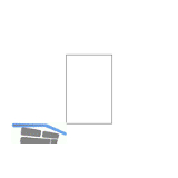 SOLIDO Verglasungsvariante G, ESG - Klarglas, 1054x674x4 mm