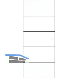 SOLIDO Ganzglas Schiebet�r Industry Black 3, Muschelgriff Bohrung, 820x2100