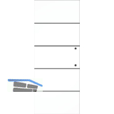 SOLIDO Ganzglas Schiebet�r Industry Black 3, Sto�griff Bohrung, 720x2100