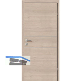 SOLIDO Smart Innent�re CPL Solar Eiche quer 2 Lisene VB Links TBA 900/2030 mm