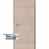 SOLIDO Smart Innent�re CPL Solar Eiche quer 4 Lisene VB Links TBA 650/2030 mm