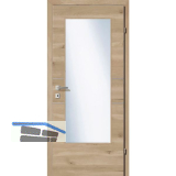 SOLIDO Smart Innent�re CPL Wildbuche quer 2 Lisenen GL Rechts TBA 800/2030 mm