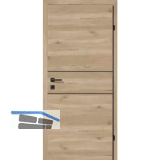 SOLIDO Smart Innent�re CPL Wildbuche 2 Lisenen schwarz VB LI TBA 900/2030 mm