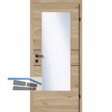 SOLIDO Smart Innent�re CPL Wildbuche 2 Lisenen schwarz GL RE TBA 950/2030 mm