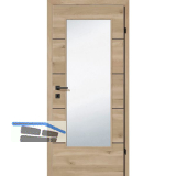 SOLIDO Smart Innent�re CPL Wildbuche 4 Lisenen schwarz GL LI TBA 950/2030 mm