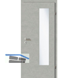 SOLIDO Smart Innent�re CPL Valeur Grau GL EN-B Rechts TBA 950/2030 mm