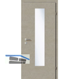 SOLIDO Smart Innent�re CPL Valeur Taupe GL EN-M Links TBA 900/2030 mm