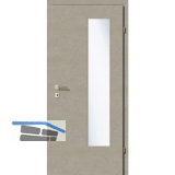 SOLIDO Smart Innent�re CPL Valeur Taupe GL EN-B Rechts TBA 950/2030 mm