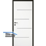 SOLIDO Creativt�re Relief Q wei� lackiert Reliefdekor schwarz VB LI 800/2030