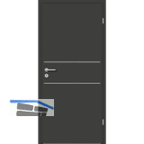 SOLIDO Donau Innent�re CPL Studio Plus Ebony 2 Lisenen RE TBA 800/2030