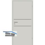 SOLIDO Donau Innent�re CPL Studio Silber Grey 2 Lisenen schwarz RE TBA 900/2030