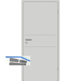 SOLIDO Donau Innent�re CPL Studio Plus Silver Grey 2 Lisenen LI TBA 700/2030