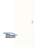 SOLIDO Donau Schiebet�re CPL Studio Pearl-White, 820x2070 mm