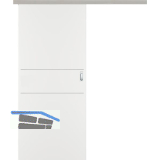 SOLIDO Donau Schiebet�re Set CPL Studio Snow-White, 2 Lisenen, 820x2070